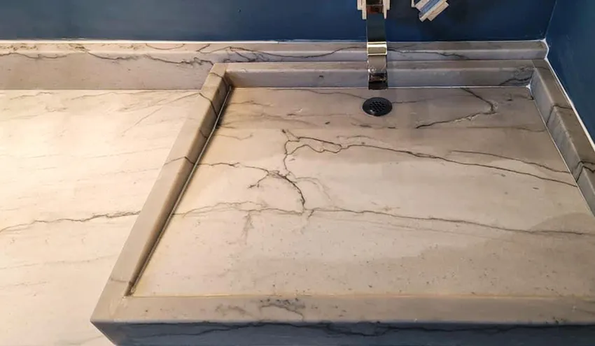 Кварцит Infinity White